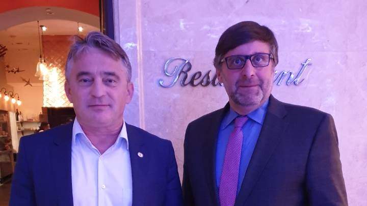 Susret u New Yorku: Palmer čestitao Komšiću na istrajnosti da BiH održi na NATO putu