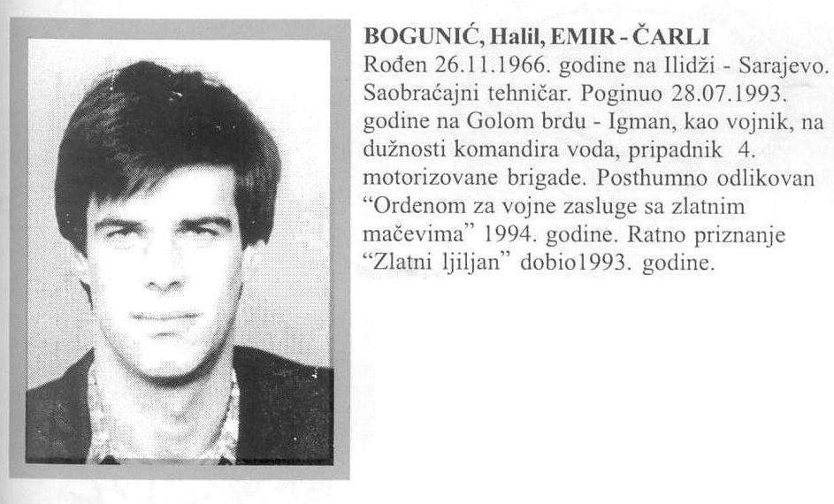 Heroji |Emir Bogunić- Čarli: Neprijatelj ovu liniju nikada neće proći (Video)