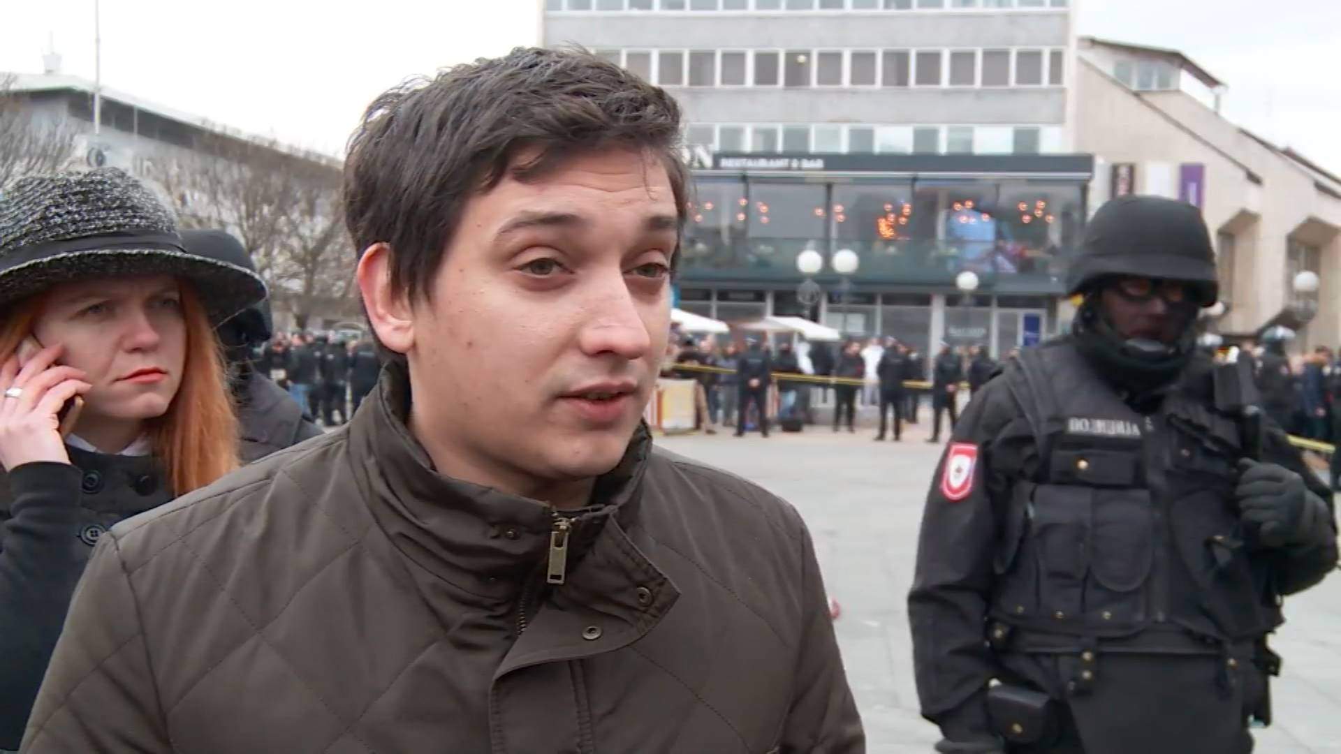 Stefan Blagić priveden nakon što je odbio da postupi po policijskom naređenju