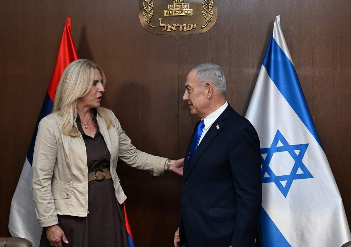 Izraelski Haaretz o posjeti Cvijanović: "Zašto je Izrael ugostio osobu koja negira genocid?"