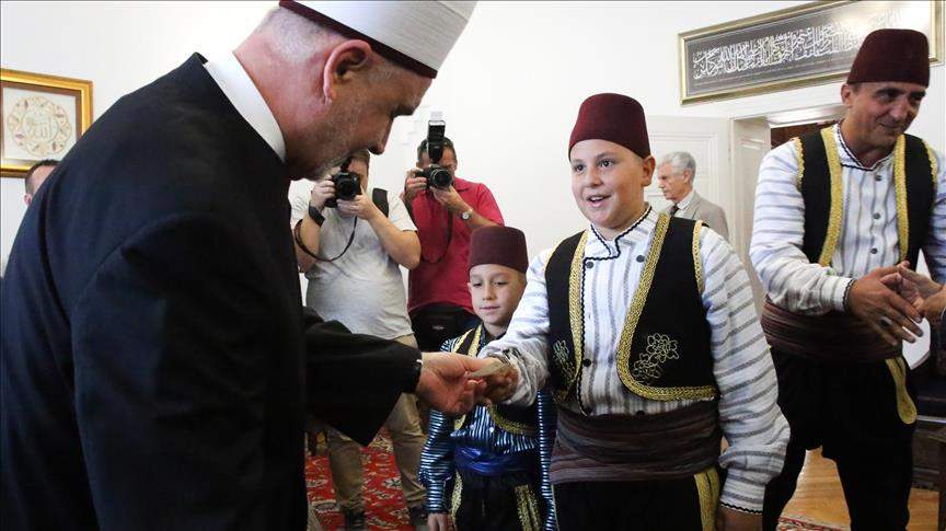 Tradicionalno čestitanje Kurban-bajrama u kabinetu reisa Kavazovića