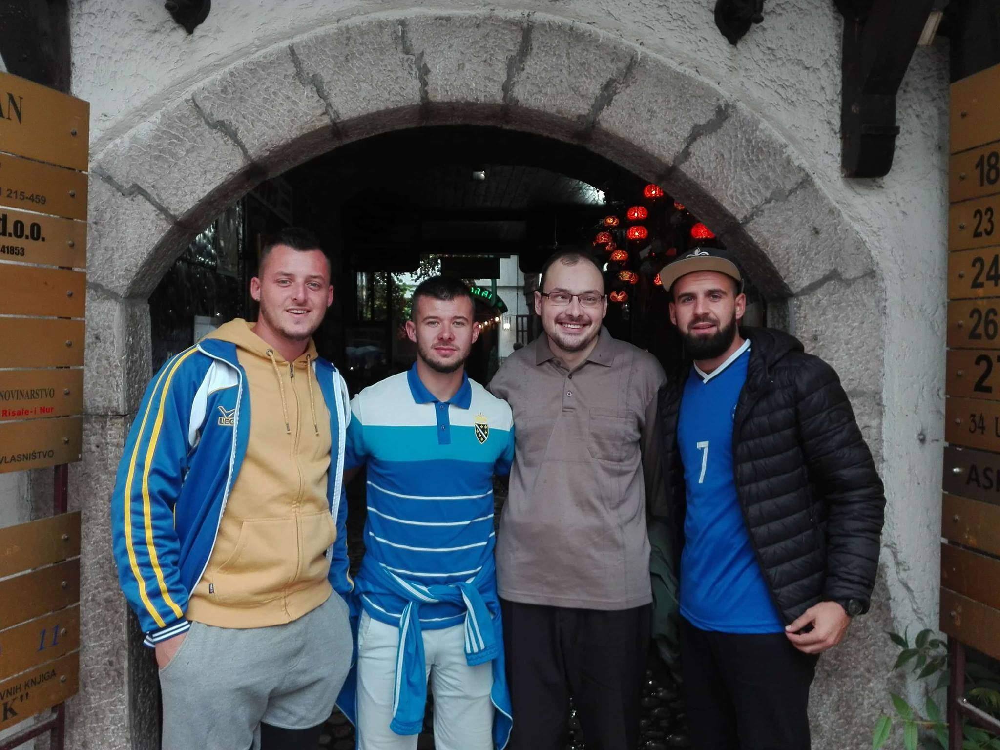 Nedim, Fajko i Almir prešli 300 kilometara da bi navijali za BiH 