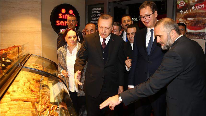 Turski privrednik ugostio Erdogana i Vučića u Beogradu