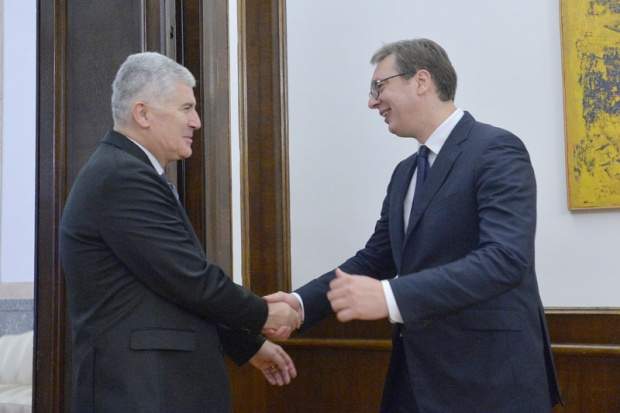 Čović i Vučić: Srbija spremna za trilaterarni susret sa BiH i Hrvatskom