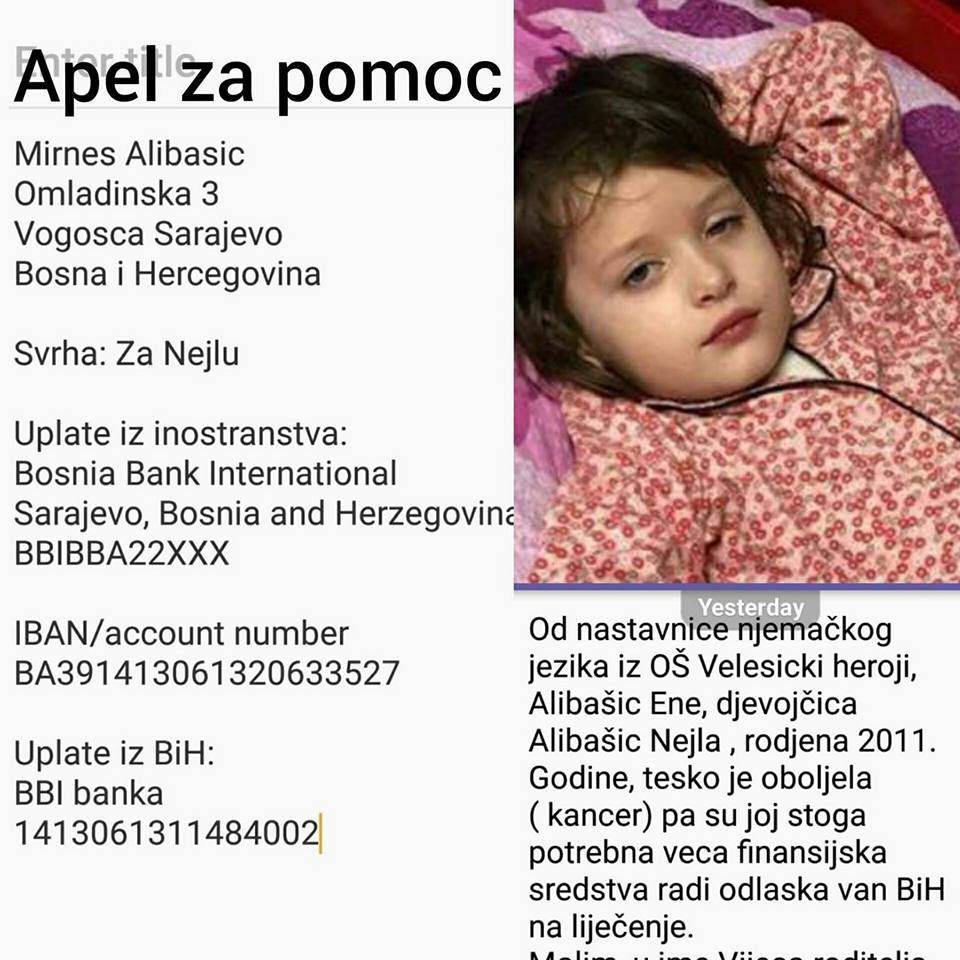 24852558_561300590894036_5106641375753489295_n.jpg - Pomozimo maloj Nejli!