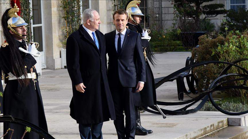 Macron Netanyahu: Daj šansu i učini gest Palestincima
