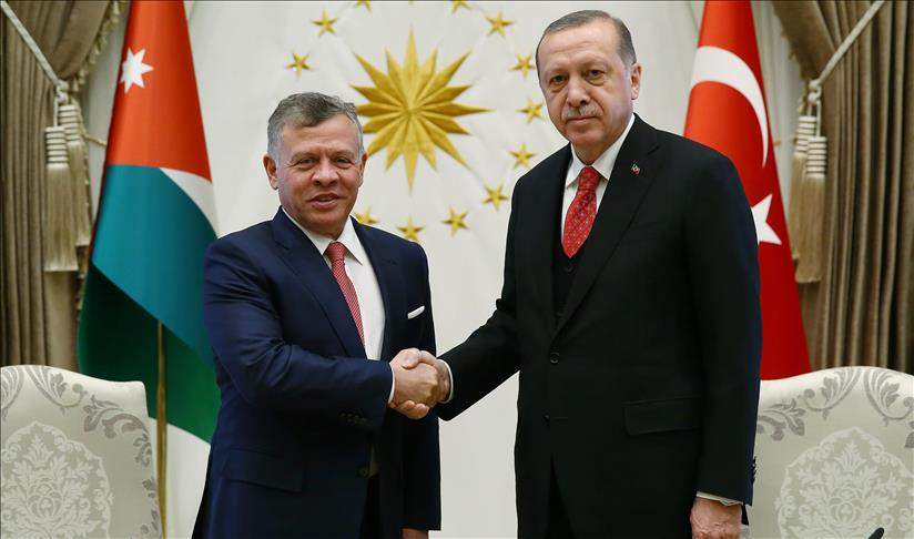 Erdogan i jordanski kralj Abdullah II razgovarali o pitanju Jerusalema