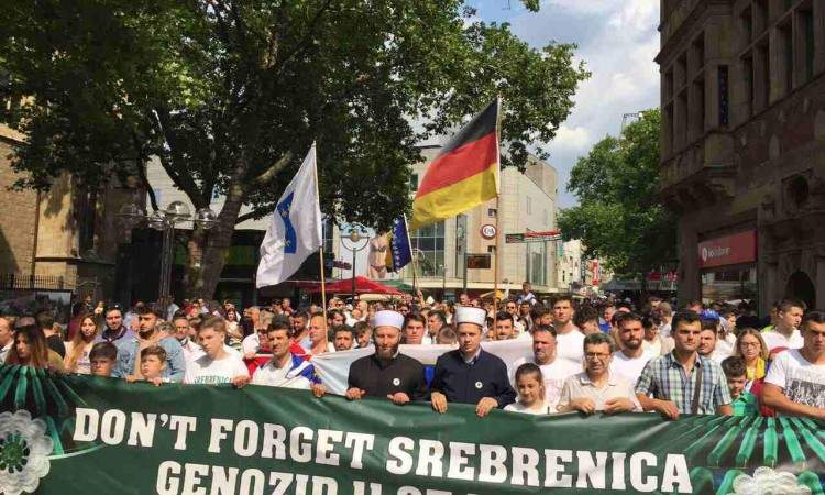 U Dortmundu održana šetnja za Srebrenicu 