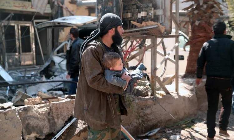 U zračnim napadima u Istočnoj Ghouti ubijeno najmanje 500 civila