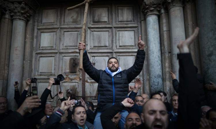Crkva Svetog groba ponovo se otvara nakon trodnevnog protesta