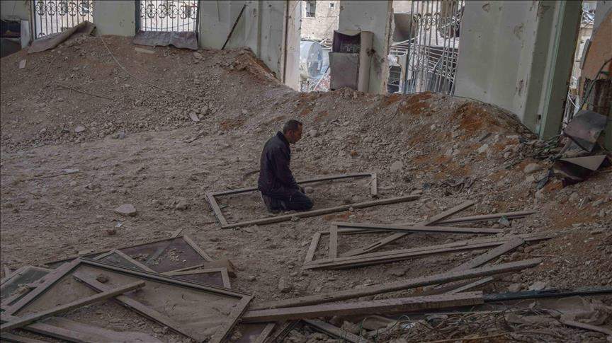 Ne prestaje ezan sa uništene džamije u Istočnoj Guti