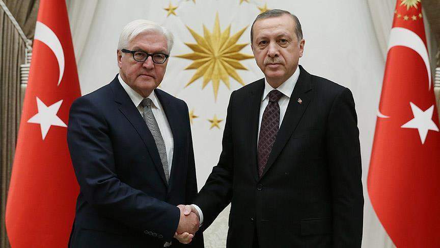 Erdogan i Steinmeier: Intenzivirati saradnju Turske i Njemačke