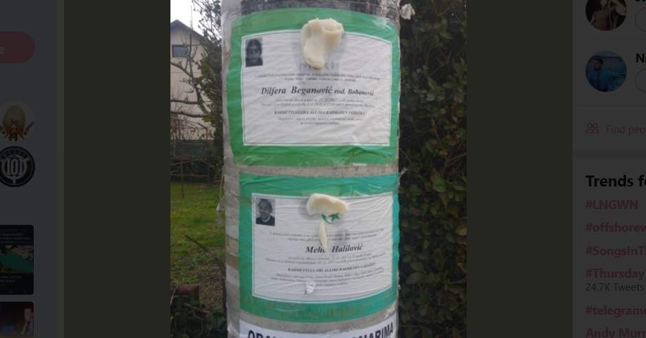 Muslimanske osmrtnice umrljane svinjskom mašću!