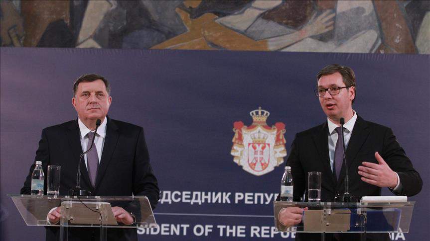 Dodik ponovo govorio protiv BiH, uz Vučićev blagoslov