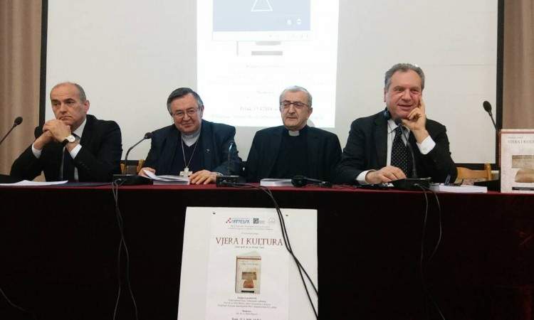 Promovirana knjiga "Vjera i kultura" autora Franje Topića