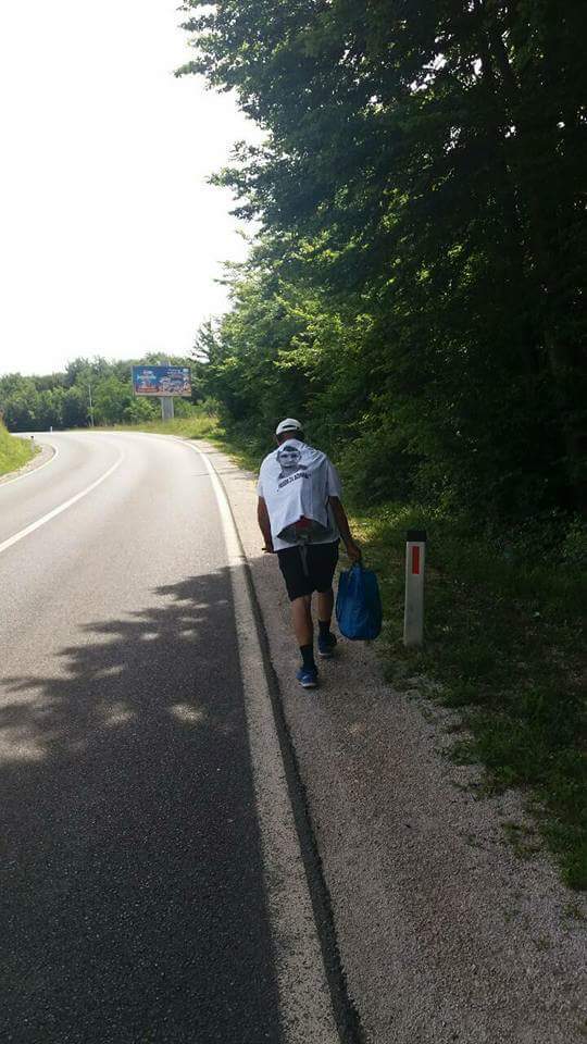 petar3.jpg - Veliki čovjek | Muriz Memić dočekao Petra Blažića, koji pje&scaron;ači za Dženana i Davida