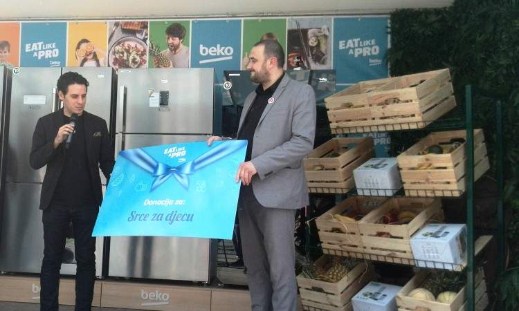 'Beko' oprema 'Roditeljsku kuću' Udruženja 'Srce za djecu koja boluju od raka' 