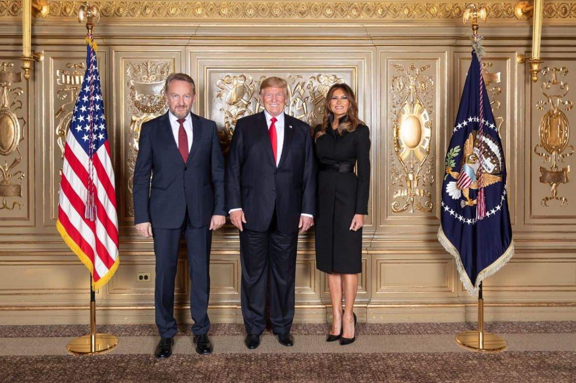Bakir Izetbegović na prijemu kod Donalda i Melanije Trump