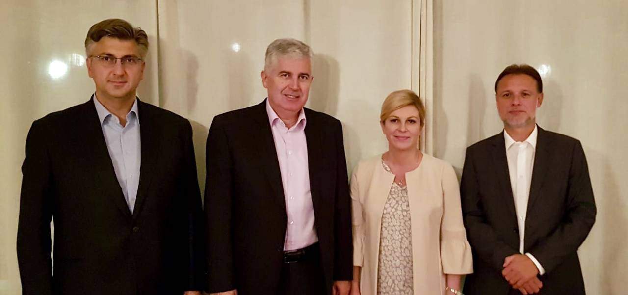 Čović na konsultacijama u Zagrebu