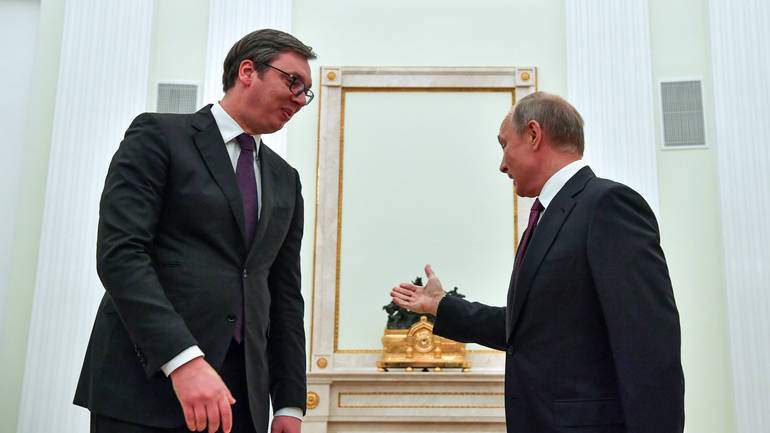 Vladimir Putin u posjeti Srbiji