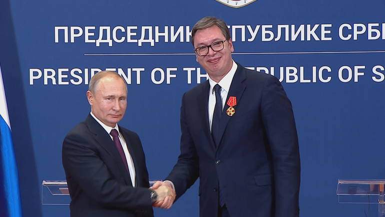 Beograd sve bliži Moskvi: Putin odlikovao Vučića