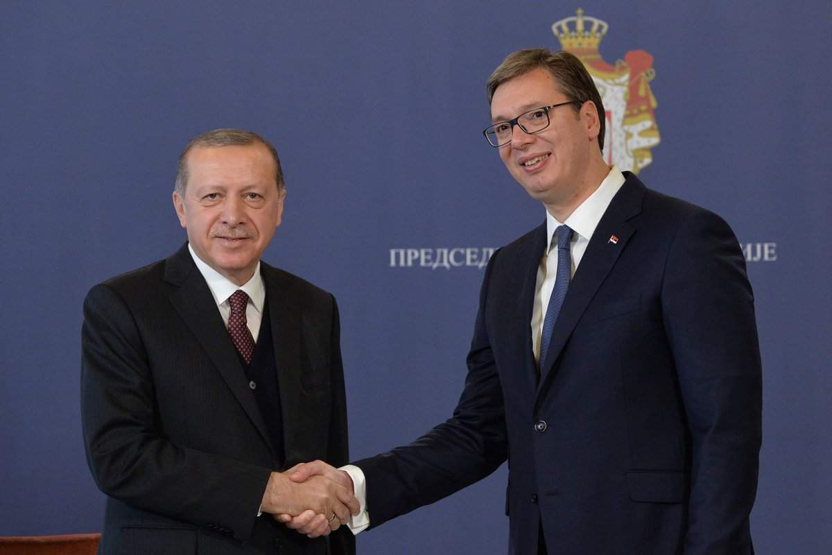 Erdogan: Turska podržava "politiku mira" koju vode Srbija i Vučić